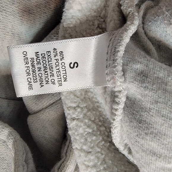 Playboy By PacSun Sweat Fleece Shorts Small Gray Pink Logo - Picture 6 of 7